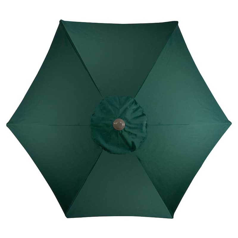7.5ft Outdoor Patio Market Umbrella with Hand Crank
