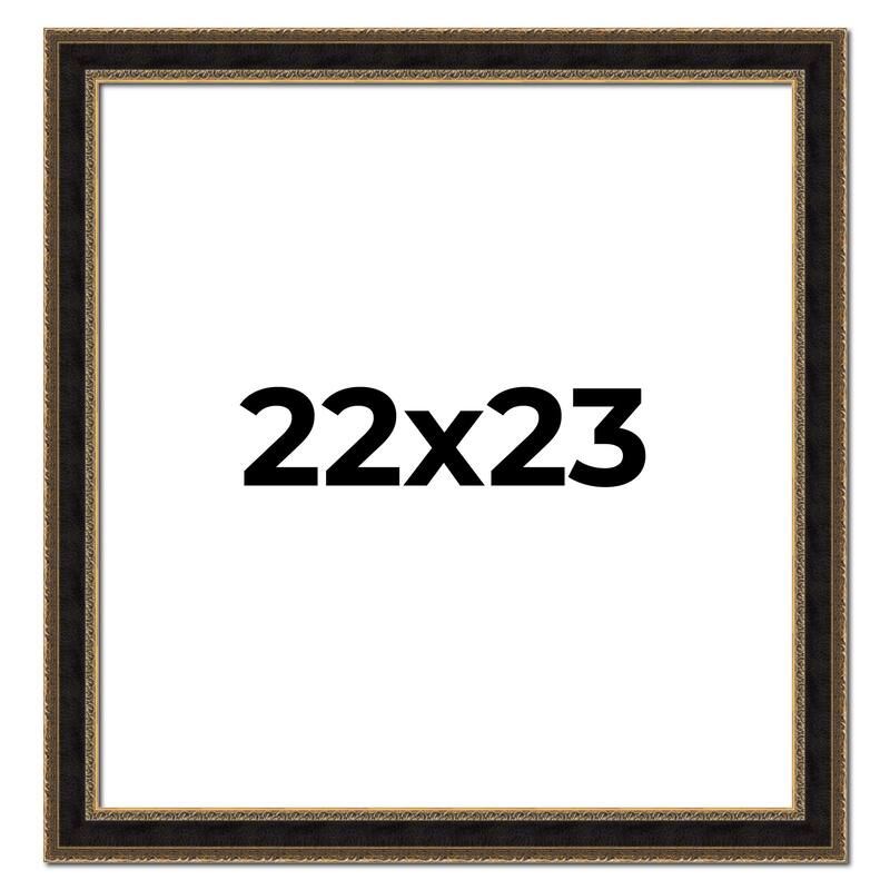 22x23 Frame Gold Antique Vintage Sold Wood Picture Frame | 1.75 Inch