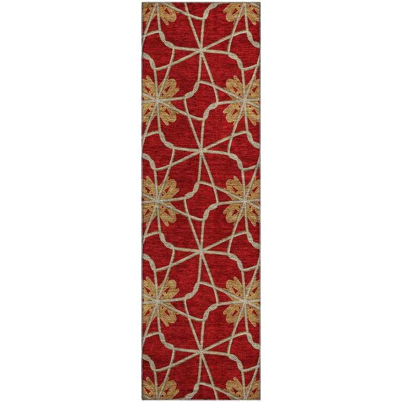Premium Washable Super Soft Contemporary Tangle Mayfield Rug