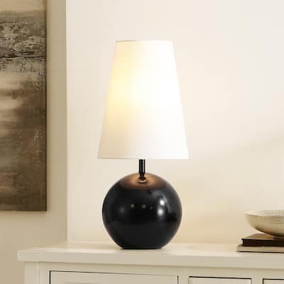 SAFAVIEH Lighting Valdis Modern 20-inch Round Table Lamp (LED Bulb Included) - 9 In. W x 9 In. D x 20 In. H - 9Wx9Dx20H