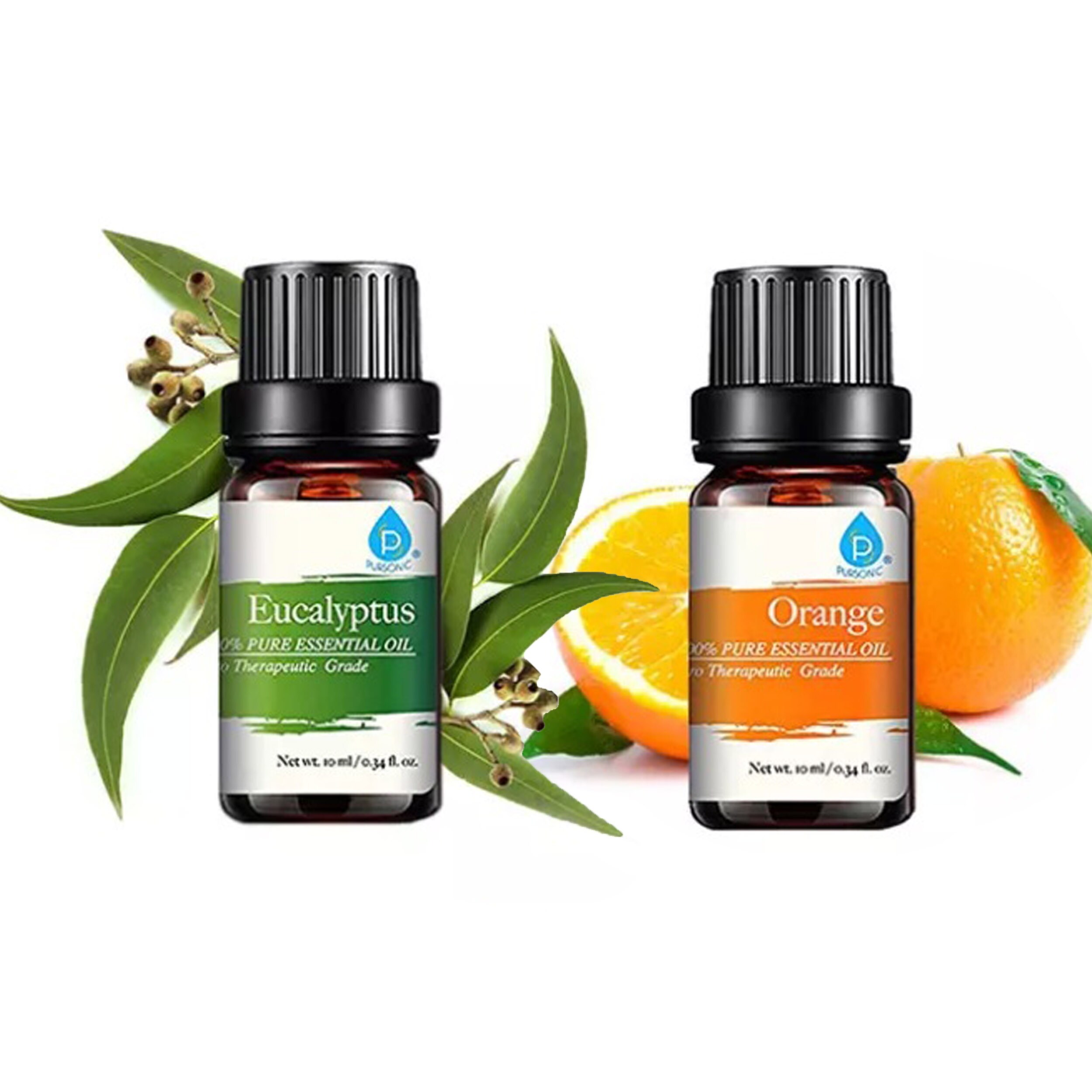 Pursonic Essential Oil Aroma Diffuser With 2 Essential Oils Overstock 3028