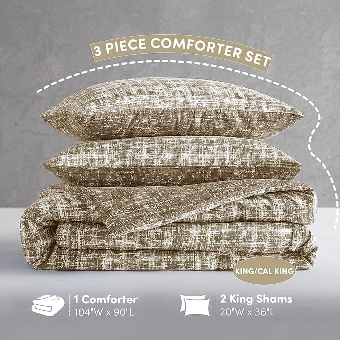 Chelsea Square Maca Modern Reversible Comforter Set