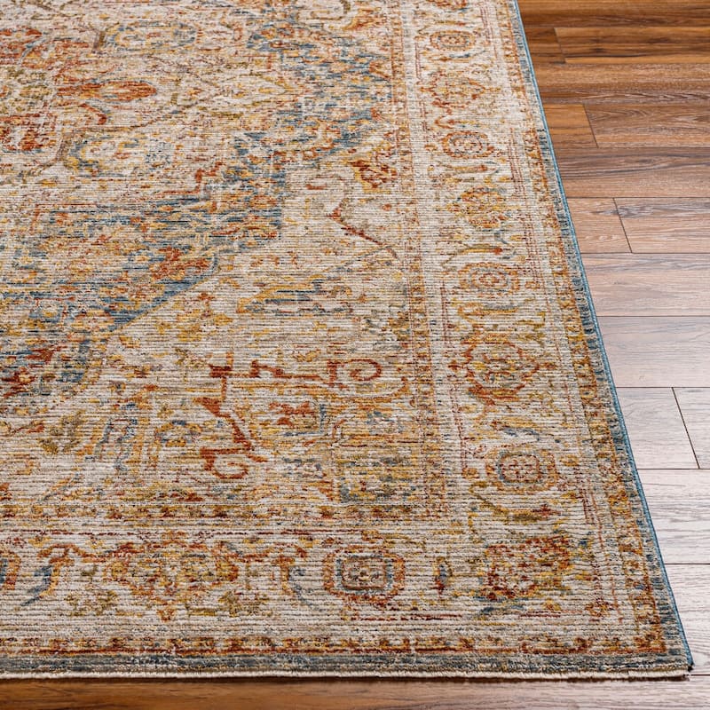 Livabliss Traditional Naila Medallion Area Rug