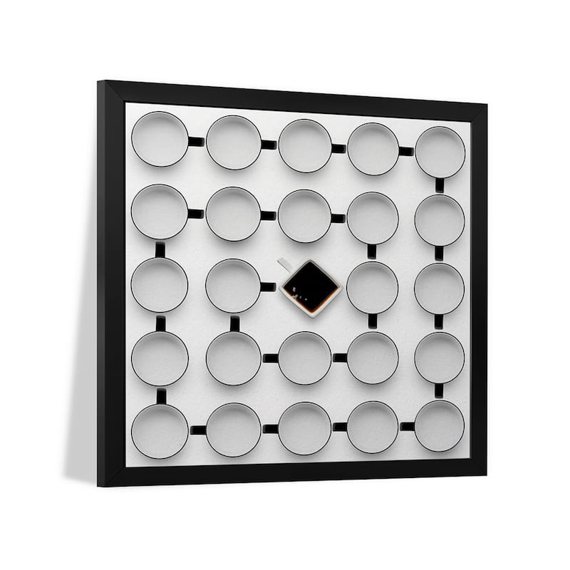 Helix II Premium Framed Poster by Wieteke de Kogel