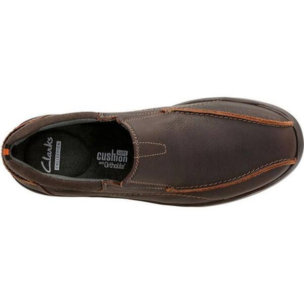Shop Clarks Men S Cotrell Step Bicycle Toe Shoe Brown Oily Cow