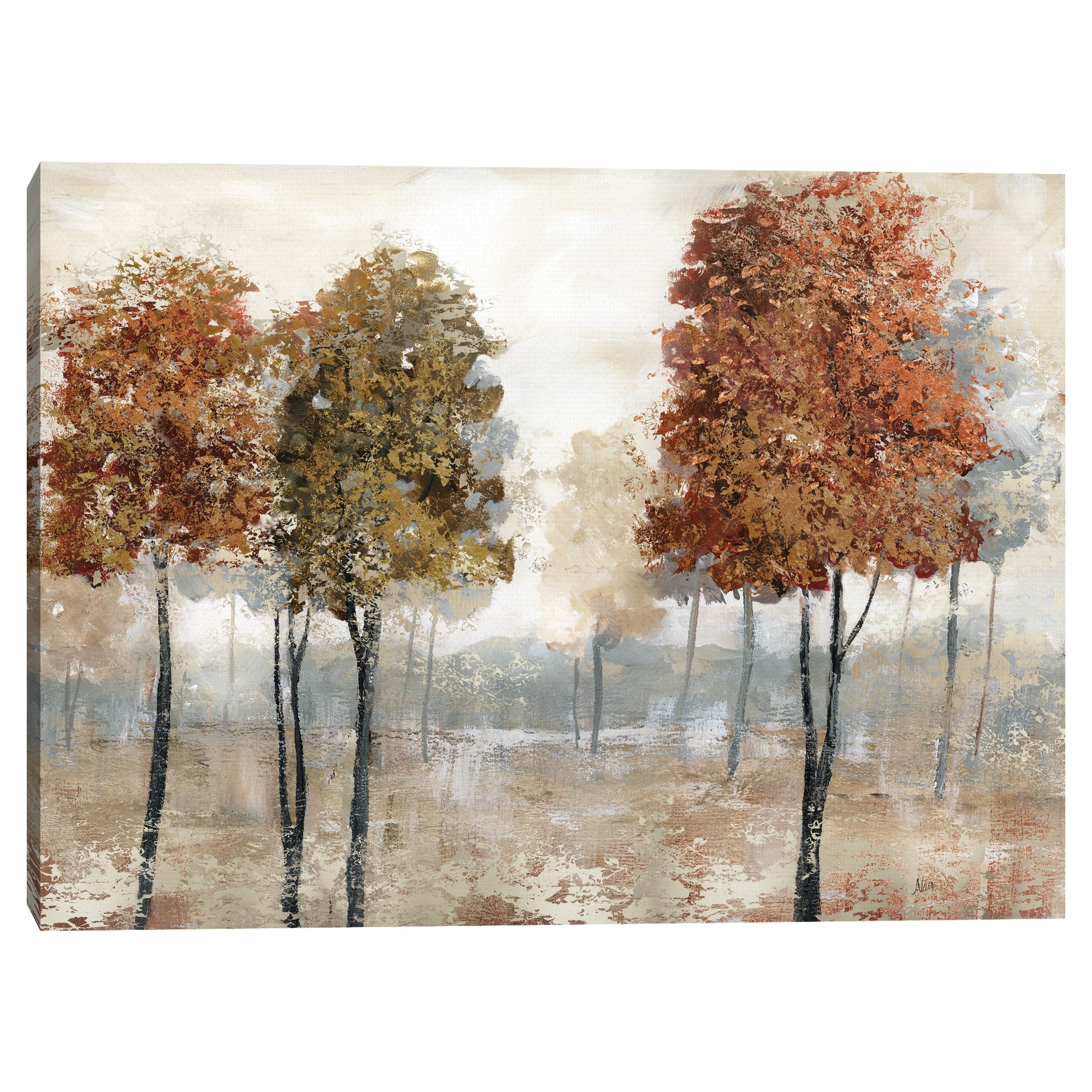 Trees of Copper Mountain by Nan Canvas Art Print