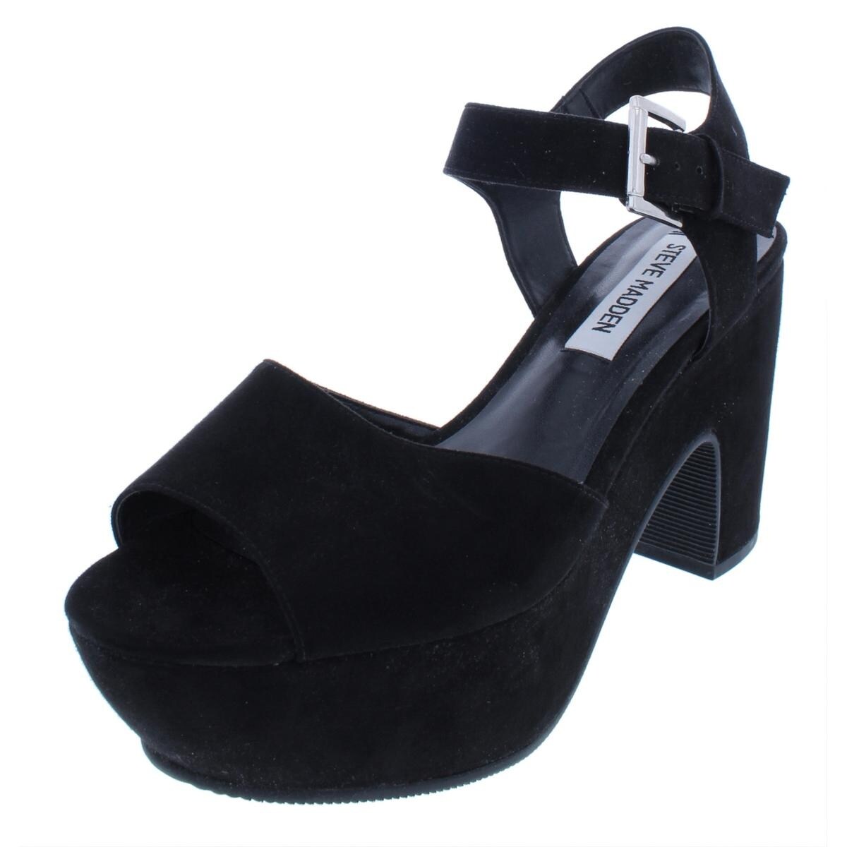 steve madden platform block heel sandals