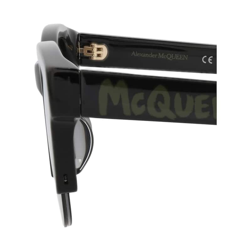 Alexander McQueen Square-Frame Recycled Acetate Sunglasses