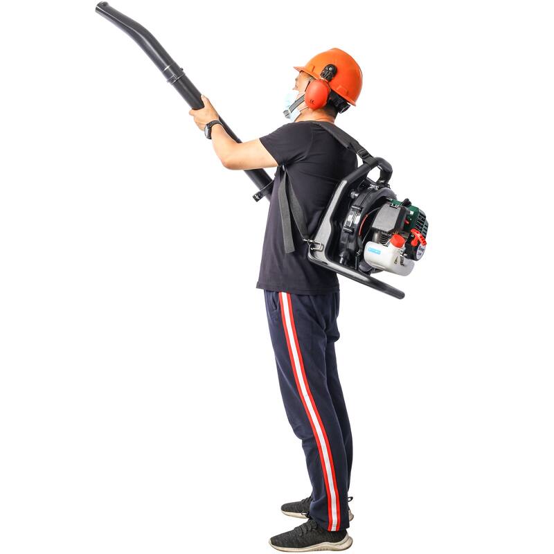 Osakapro 52CC 2-Cycle Gas Backpack Leaf Blower with extention tube