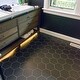 preview thumbnail 10 of 12, Merola Tile Hexatile Matte Nero 7" x 8" Porcelain Floor and Wall Tile