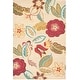 preview thumbnail 4 of 15, SAFAVIEH Handmade Blossom Paisley Thursa Modern Floral Wool Rug 4' Round - Beige/Multi - Round