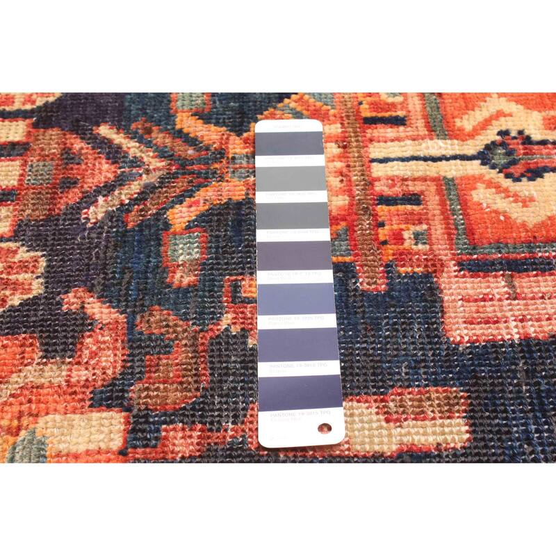 ECARPETGALLERY Hand-knotted Andelz Dark Navy Wool Rug - 3'3 x 5'0