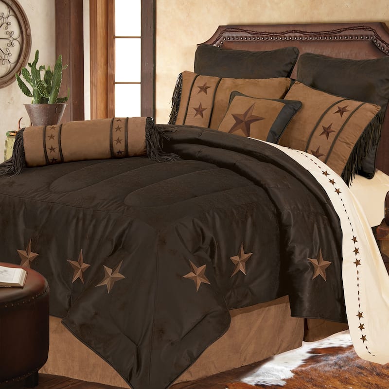 Paseo Road by HiEnd Accents Laredo Diamond Shape Star Pillow, 18"x18"