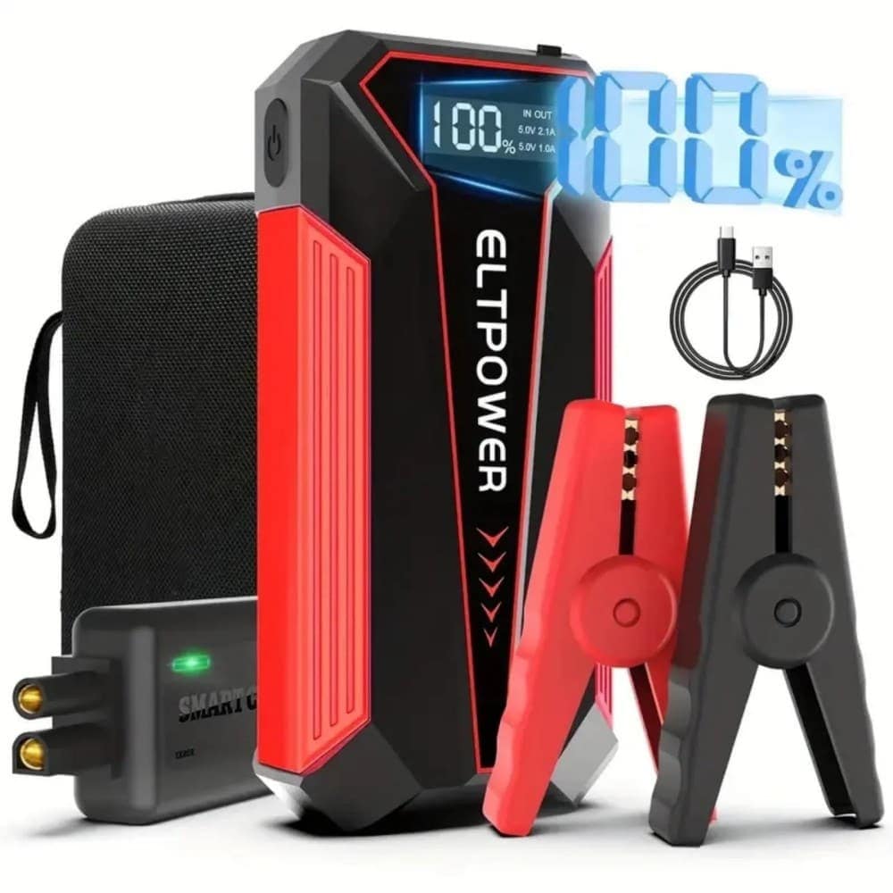 Car Battery Jump Starter, Red
