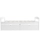 preview thumbnail 15 of 53, Exquisite and Simple Design Wood Platform Bed with Two Drawers, Space-saving,Safety Guaranteed