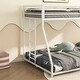 preview thumbnail 7 of 5, Sturdy Twin over Full Bunk Bed Metal for Kids and Adult,Low Profile
