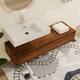 Option Dark Brown-30" Middle Sink