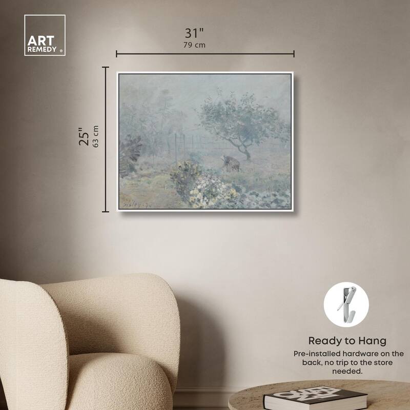 Fog Canvas by Art Remedy