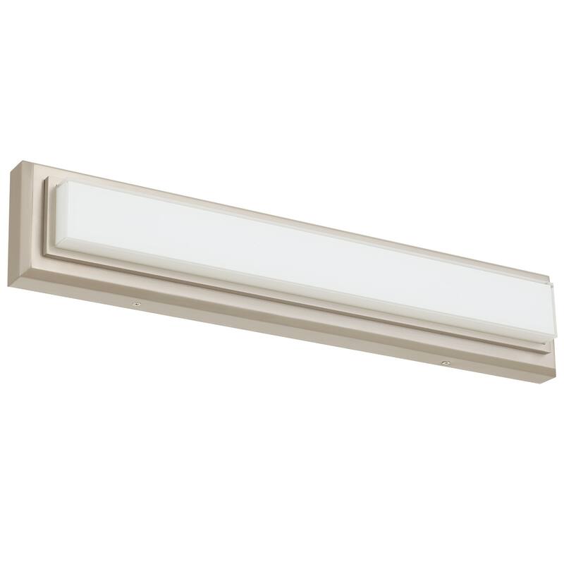 Purity 24" Brushed Nickel LED Bathroom Vanity Light