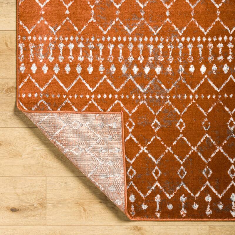 Livabliss Elia Moroccan Trellis Area Rug