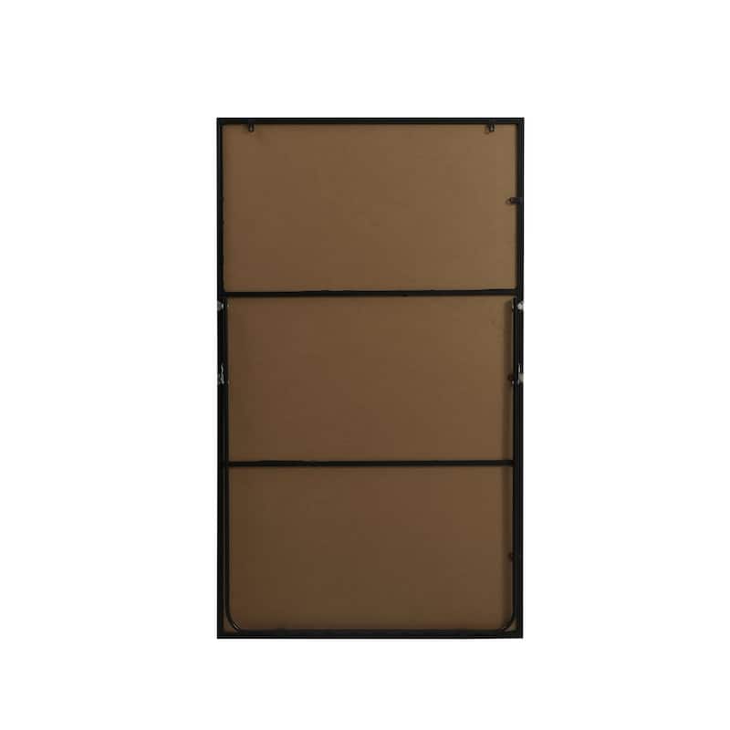 Indigo Home Metal Frame Rectangle Full Length Mirror 36x60 Inch