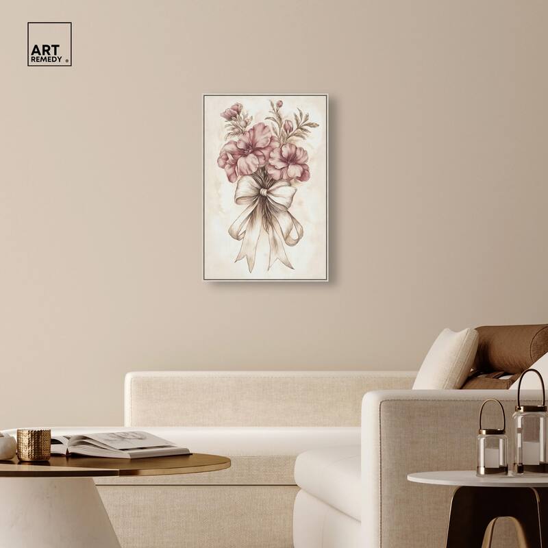 Tied with Tenderness I Canvas by Art Remedy