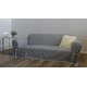 preview thumbnail 3 of 7, Classic Slipcovers Machine-Washable Cotton Duck Sofa Slipcover Grey
