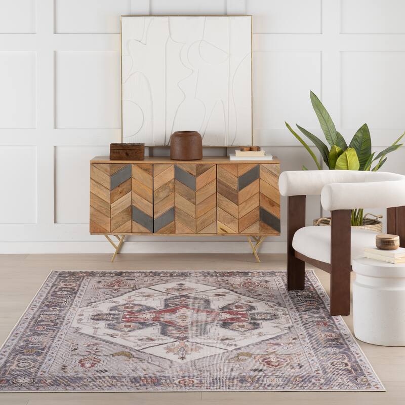 Nuloom Eloqua SplashGuard Machine Washable Area Rug