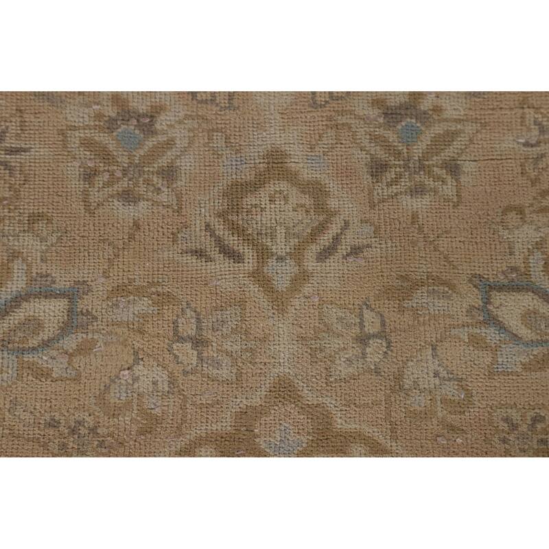 Najafabad Persian Vintage Rug Handmade Wool Carpet - 7'5"x 10'5"