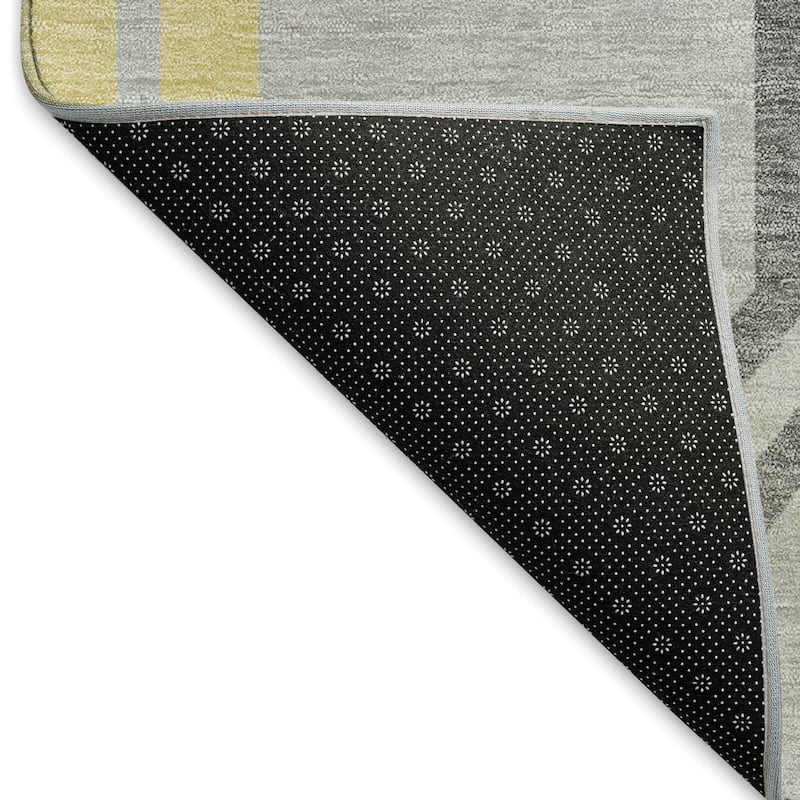 Machine Washable Indoor/ Outdoor Contemporary Dimensions Chantille Rug