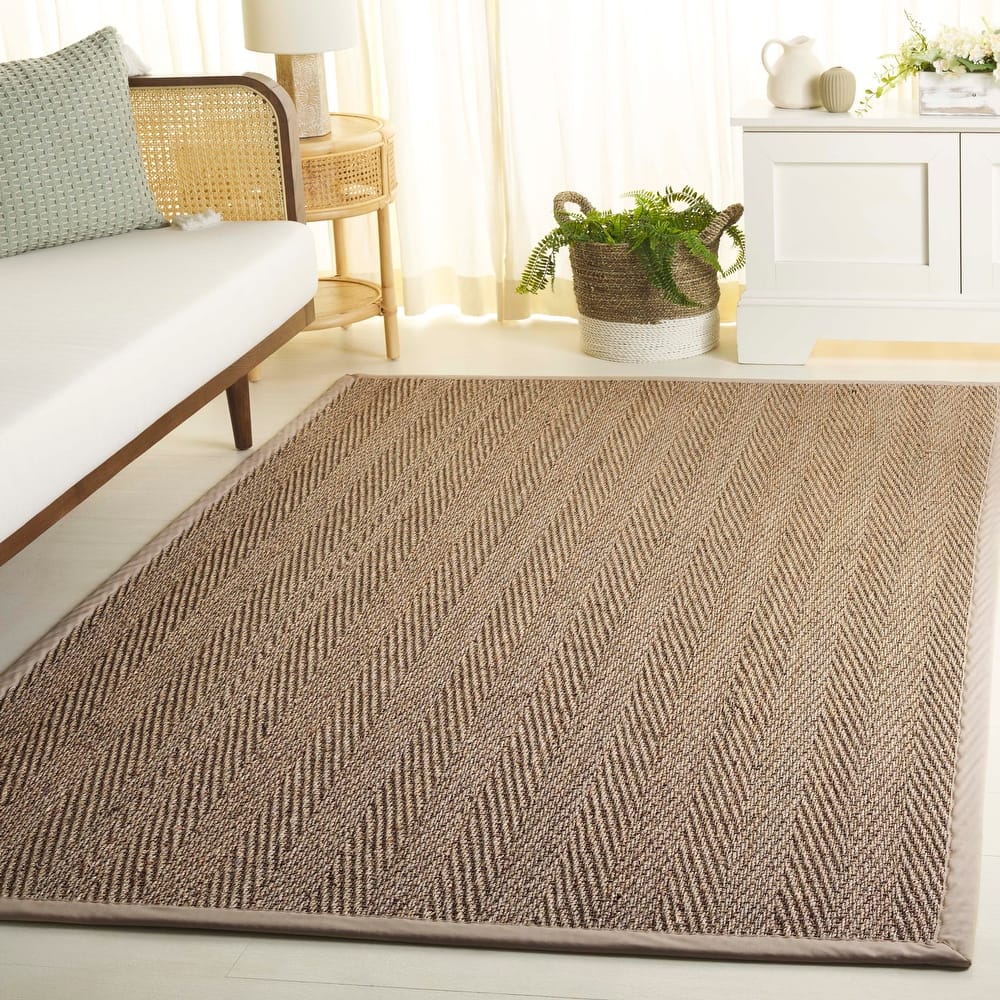 SAFAVIEH Natural Fiber Mavis Casual Seagrass Rug