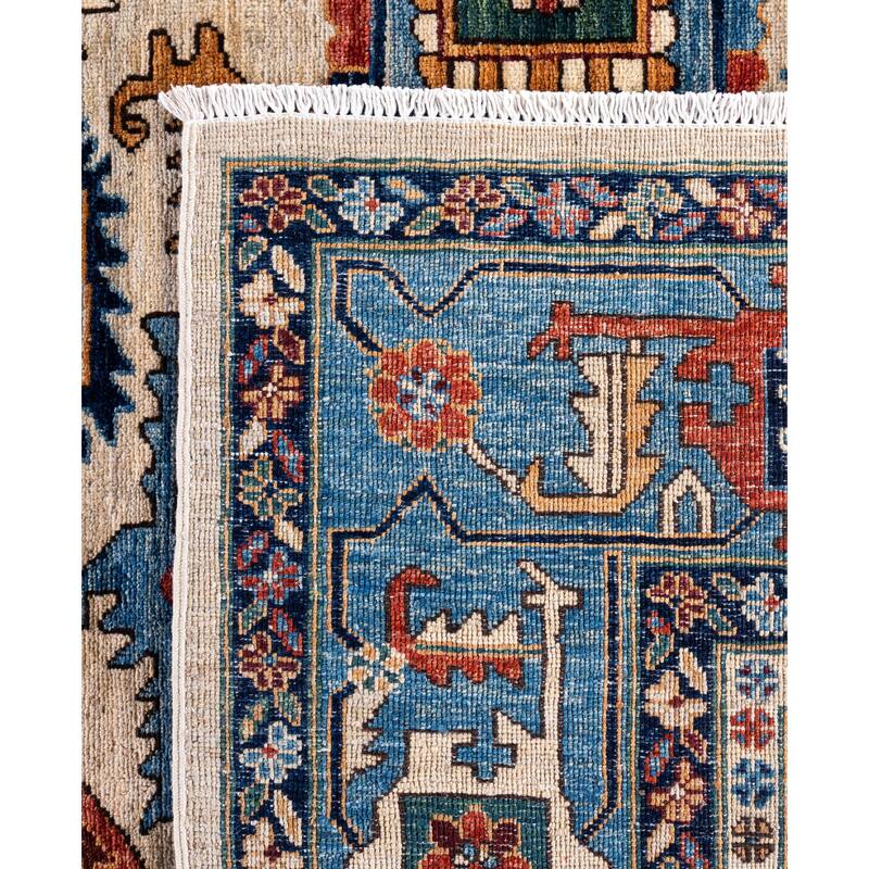 Serapi One-of-a-Kind Hand-Knotted Area Rug - Ivory - 9' 1" x 12' 1"