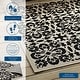 preview thumbnail 19 of 43, Ariana Vintage Floral Trellis 9x12 Indoor and Outdoor Area Rug