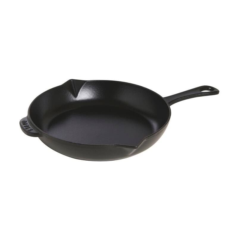 STAUB Cast Iron 10-inch Fry Pan - Matte Black