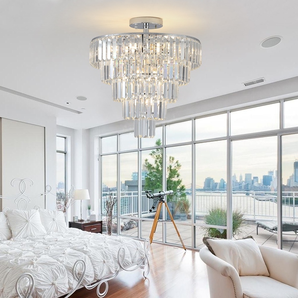 19.7 Crystal Chandeliers for Living Room Dining Room Bedroom Hallway On Sale Bed Bath Beyond 40942090