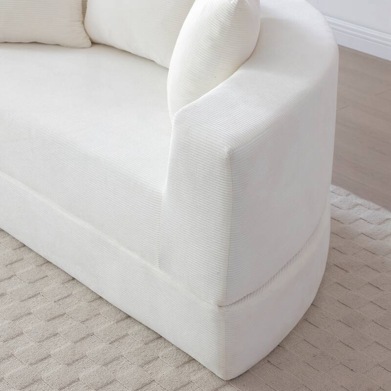 Convertible Sofa Couch Bed,Nulti-functional,Circular Bed,Adjustable Futon Sofa