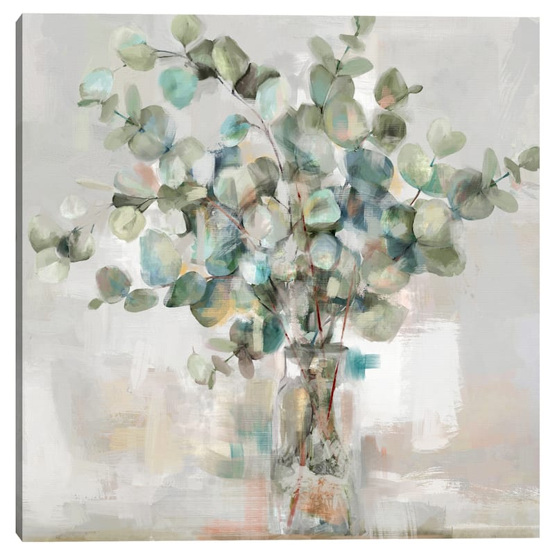 Essential Greens II by Studio Arts Canvas Art Print