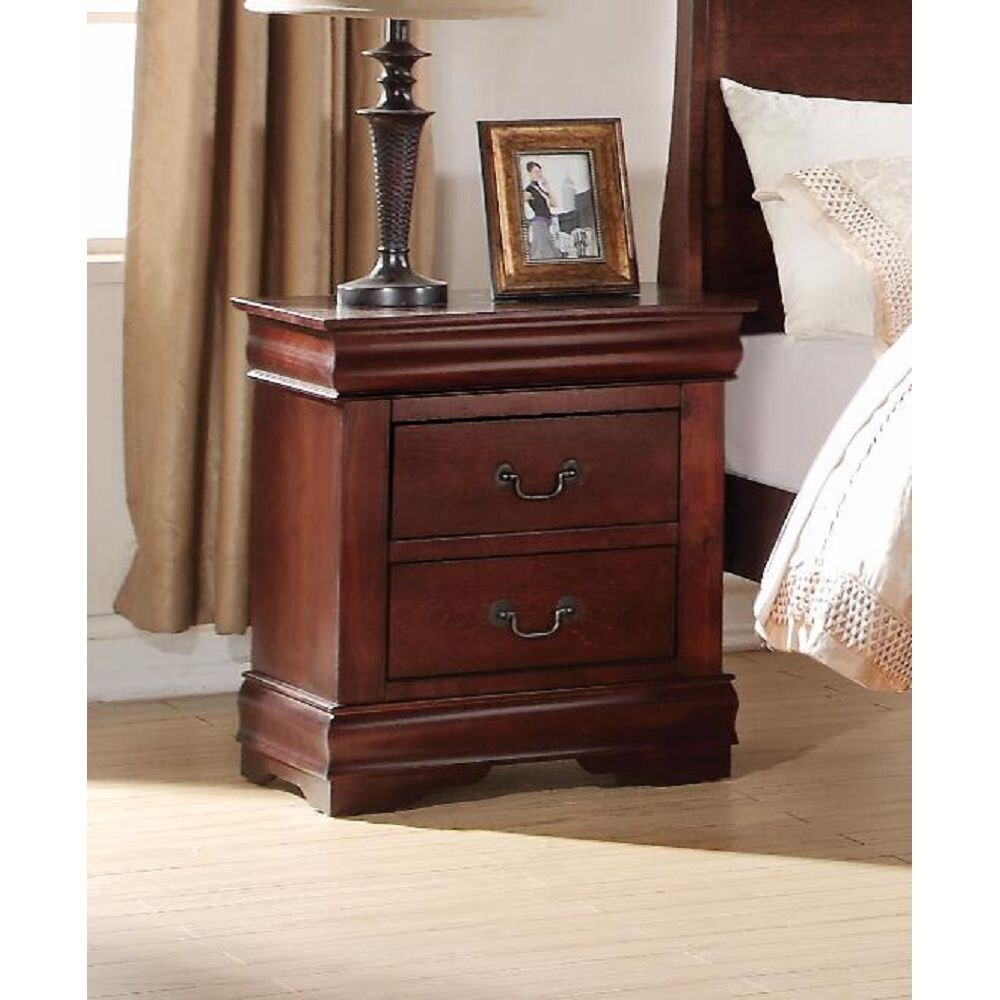Mahogany bedside lockers discount