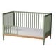 preview thumbnail 2 of 13, Little Seeds Clover 4-in-1 Island Crib Grove Green/Natural