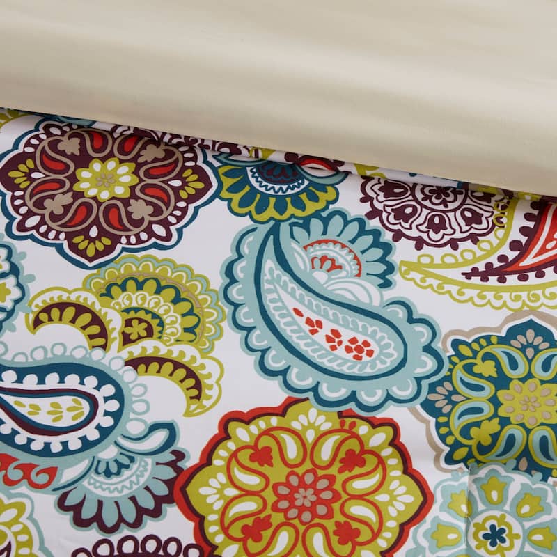 Intelligent Design Asha Printed Paisley Comforter Set