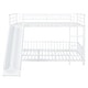 preview thumbnail 3 of 78, Metal Bunk Bed with Slide and Guardrails for Kids, Boys and Girls, Bedroom