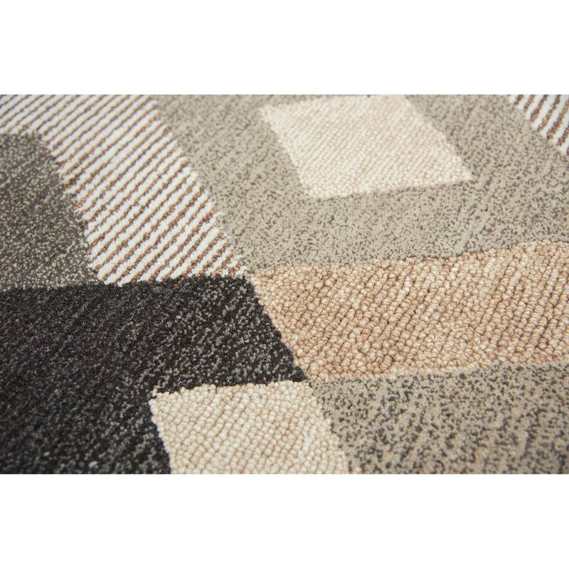 Alora Decor Geneva Geometric Hand-tufted Wool Rug