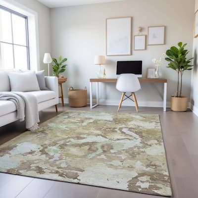 Premium Washable Super Soft Abstract Chic Mayfield Rug