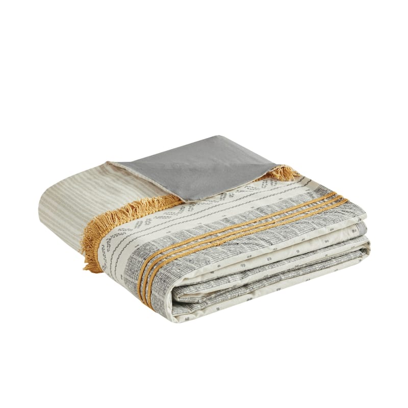 INK+IVY Cody 3 Piece Cotton Duvet Cover Set (Insert excluded)