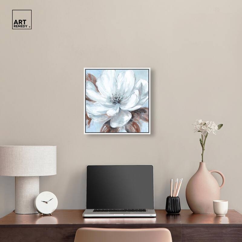 Delicate Blooms I Canvas by Art Remedy