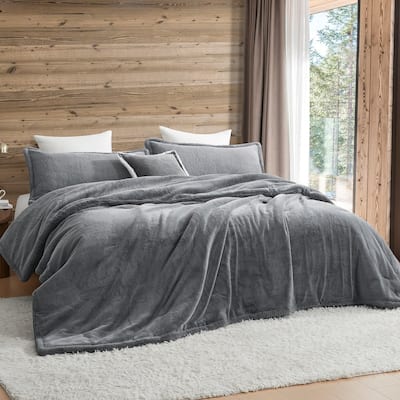 Frost Bite - Coma Inducer® Oversized Comforter Set - Numbing Gray