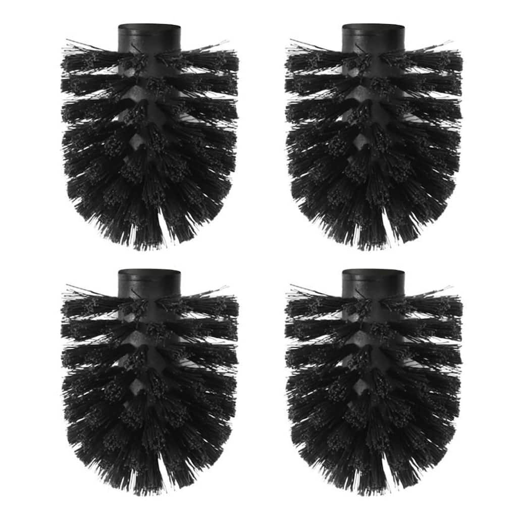 ToiletTree Toilet Brush Replacement Heads for Brushes (Pack of 4)