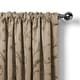 preview thumbnail 21 of 31, Elrene Mia Jacquard Blackout Scallop Window Valance - 52" w x 19" l