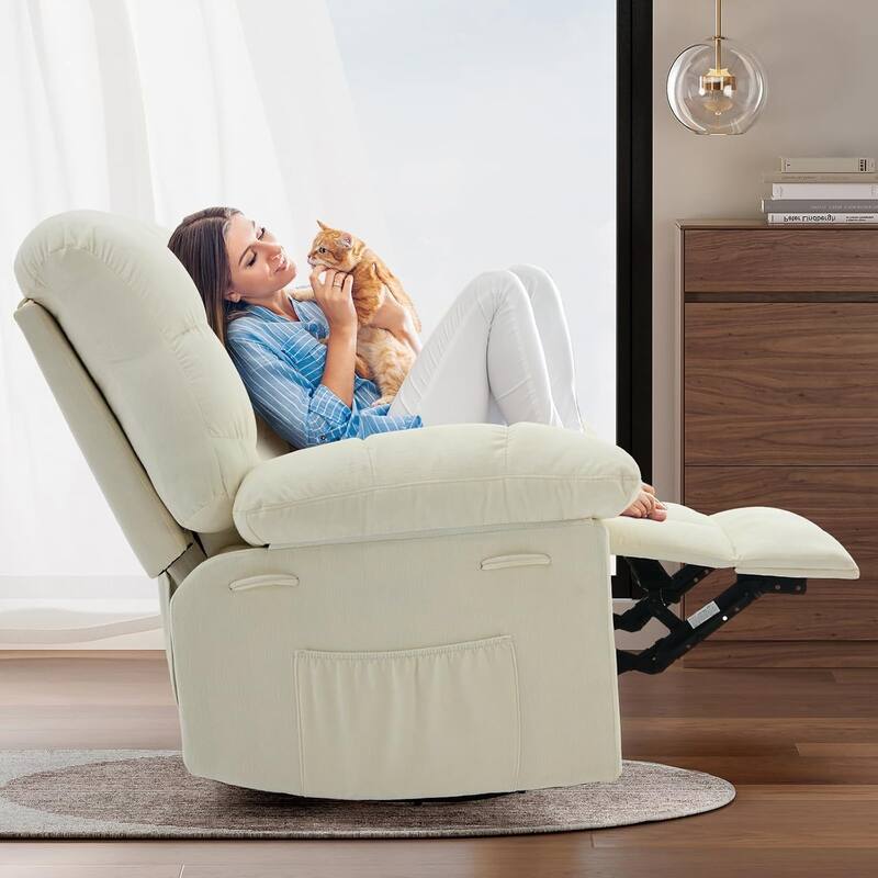Rocking 360° Swivel Rocker Chair