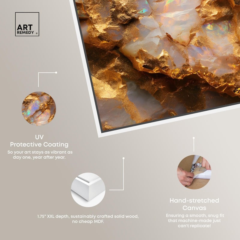 Mythic Gleam Canvas by Art Remedy